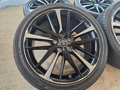 19" Toyota Camry OEM TRD black wheels rims 75222 Avalon Lexus