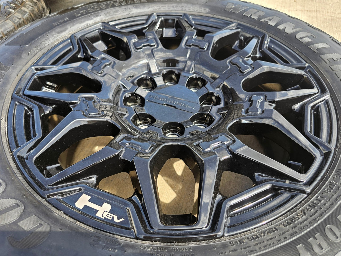 22" Hummer EV HEV 2500 OEM 8x165 14094 wheels rims 2024 2025 2026 2027