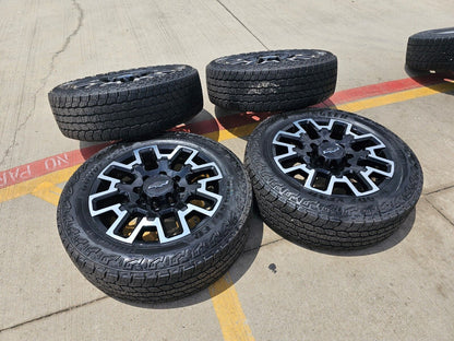 22" Chevy Silverado GMC Sierra 2500 OEM wheels rims A/T tires 2024 2025 NEW