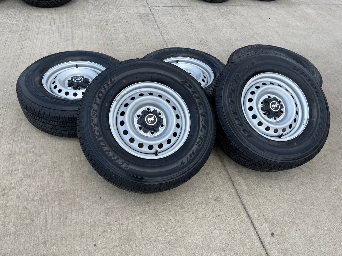 16" Ford Bronco steel wheels rims tires 10226 Ranger 2023 2024 2025 2026 NEW