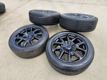 22" Chevy Tahoe Silverado RST OEM black 14035 wheels rims tires