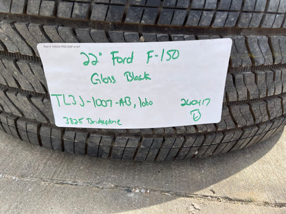 22" Ford F-150 LOBO LARIAT OEM black rims wheels tires Expedition 2026 2027 NEW