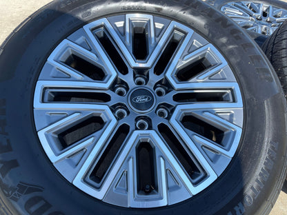 20" Ford F-150 LARIAT OEM rims wheels Expedition SET GOODYEAR 2027 NEW