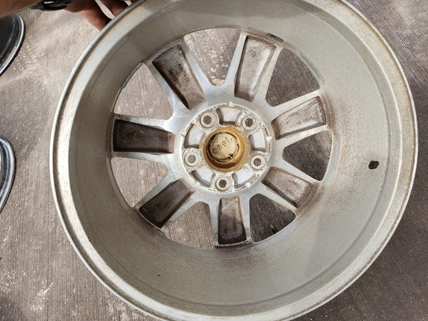18" Jeep Wrangler Sahara OEM wheel rim 9115 spare 2012 2013 2014 2015 2016 2017