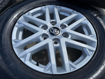 18" Toyota Tundra Sequoia OEM wheels rims tires 75281 LX600 2023 2024 2025