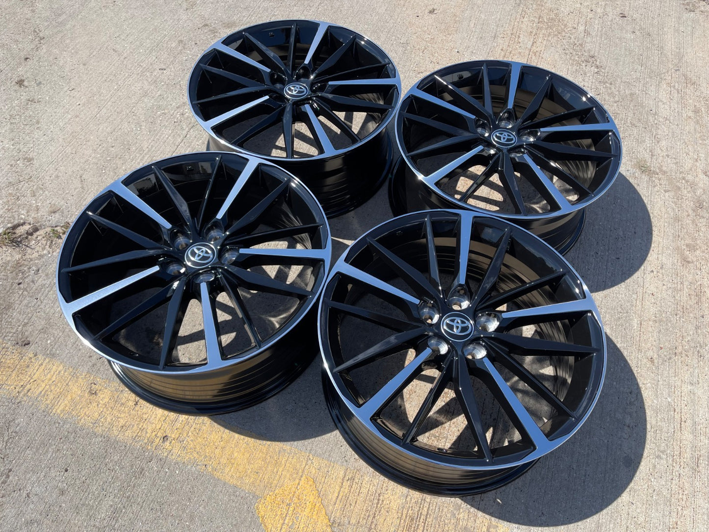 19" Toyota Camry OEM Replica wheels rims 75222 Avalon Lexus 2021 2025 2026 NEW