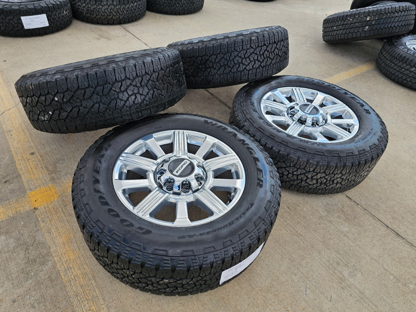 20" Ford F-250 F-350 Platinum OEM 10153 rims wheels 2020 2022 2025 2026 NICE