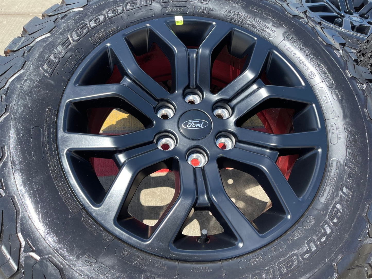 18" Ford F-150 TREMOR OEM rims wheels 10342 95351 SET Expedition BFG KO2 A/T NEW
