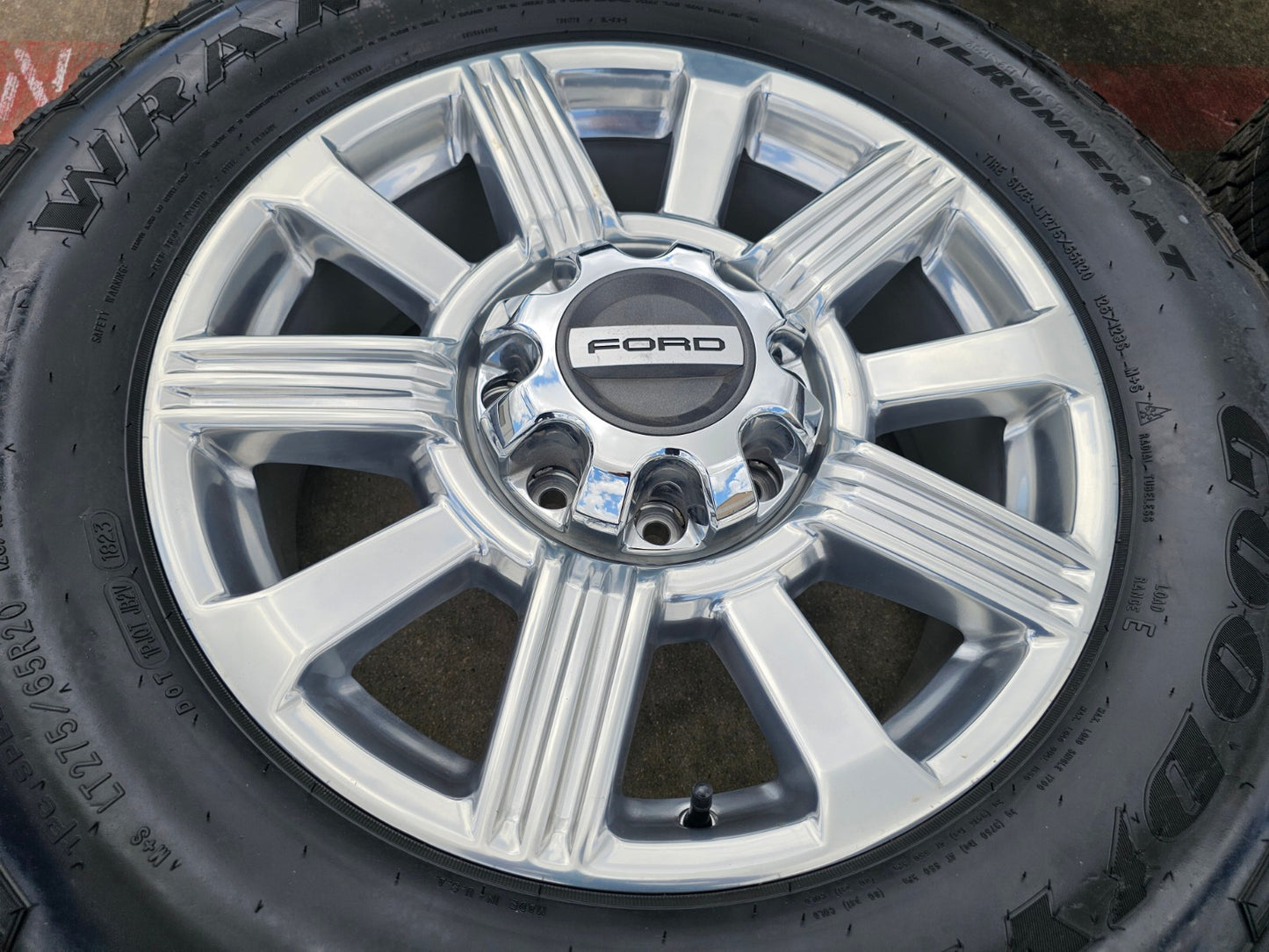 20" Ford F-250 F-350 Platinum OEM 10153 rims wheels 2020 2022 2025 2026 2027