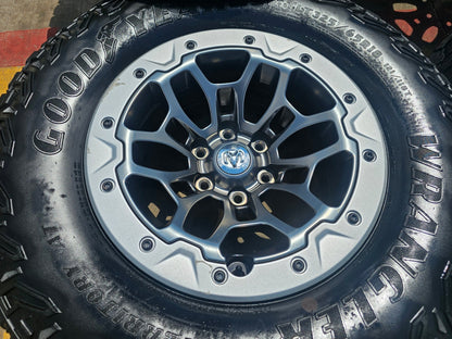 18" Dodge Ram 1500 RHO TRX Beadlock OEM wheel rim 2735 tires 2023 2024 2025 2026