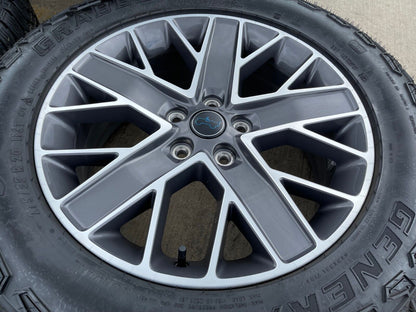 20" Jeep Wrangler Rubicon OEM 9276 wheels rims Gladiator 2023 2024 2025