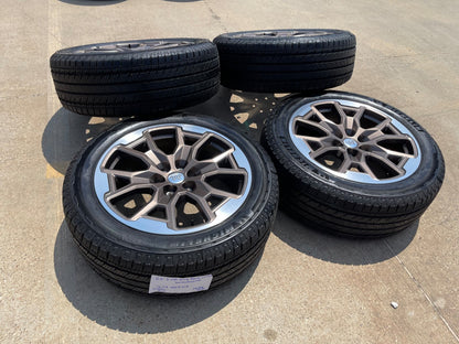 22" Ford F-150 OEM KING RANCH LIMITED rims wheels Expedition MICHELIN 2026 SET