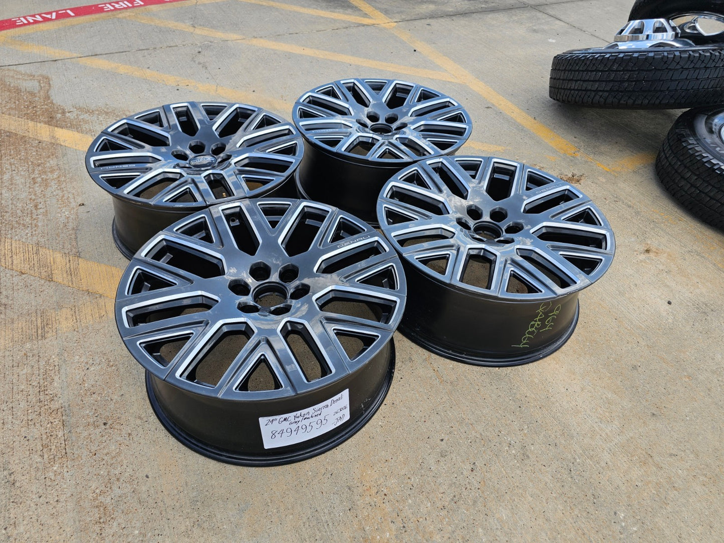 24" GMC Yukon Sierra DENALI OEM wheels rims 2023 2024 2025 2026 2027