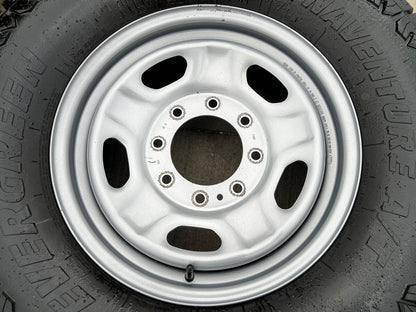 17" Ford F-250 F-350 OEM 3828 wheels rims tires A/T 33"