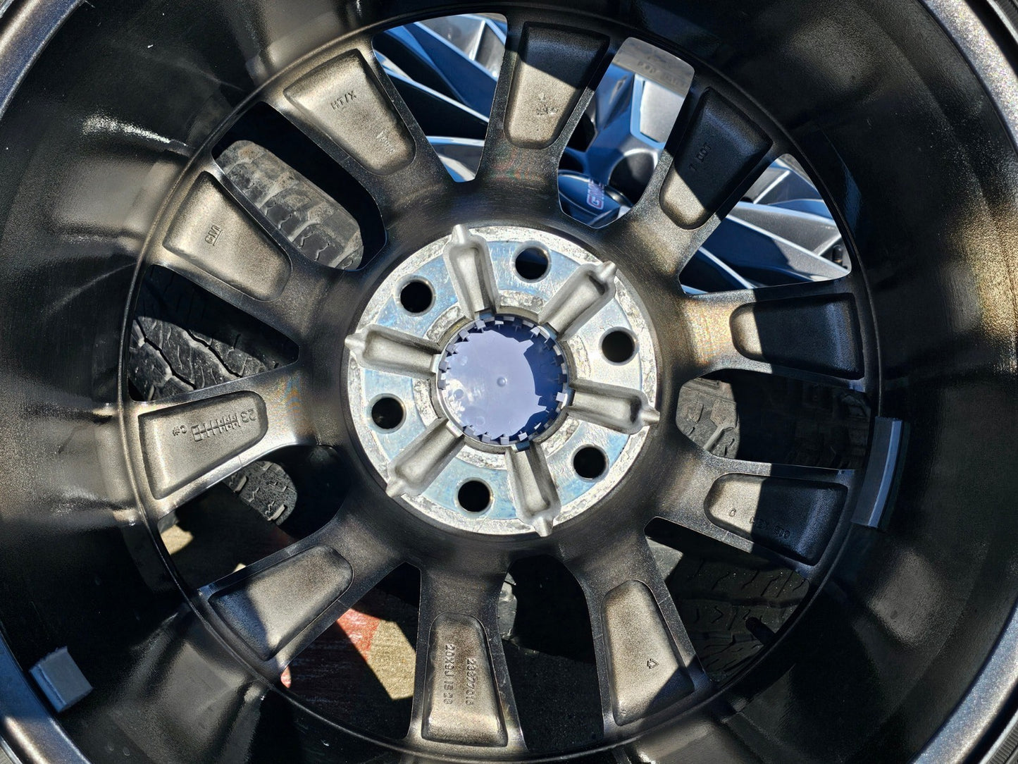 20" Chevy Tahoe Silverado OEM 5919 wheels rims GMC Yukon tires GOODYEAR