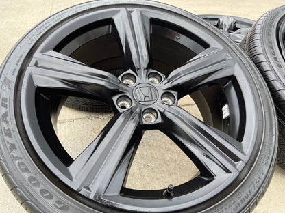 19" Honda Accord OEM Black Sport wheels rims 60307 190340 Civic 2023 2024 2025