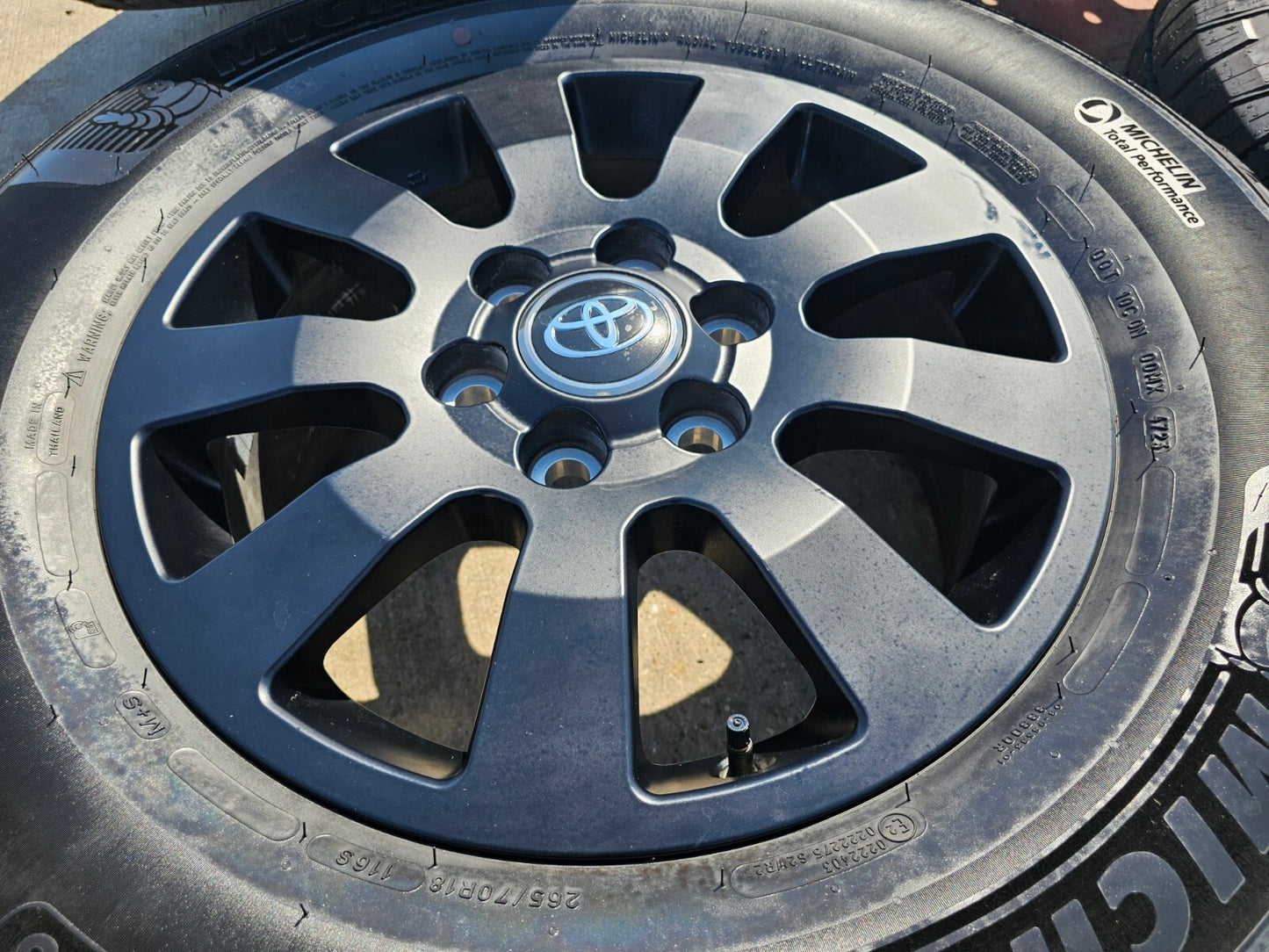 18" Toyota Land Cruiser OEM wheels rims 95952 Tundra Sequoia 2024 2025 2026 NEW