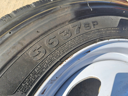 19.5" Ford F-450 Dually F-550 rim RAM 4500 OEM 10x225 spare