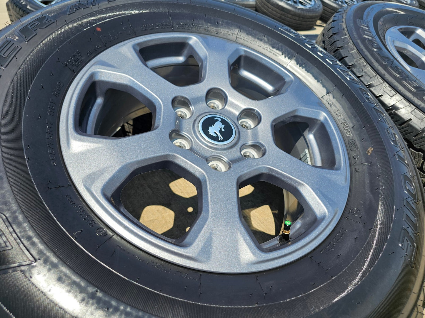 17" Ford Bronco Big Bend wheels rims 10384 OEM Ranger 2023 2024 2025 2026 NEW