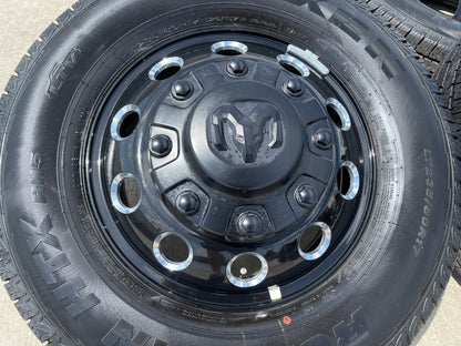 17" Dodge Ram 3500 Dually Laramie wheels rims 2706 2707 OEM black 2025 2026 NEW