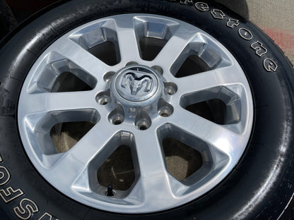 20" Dodge Ram 2500 3500 LARAMIE OEM 2700 wheels rims tires 2023 2024 2025 2026