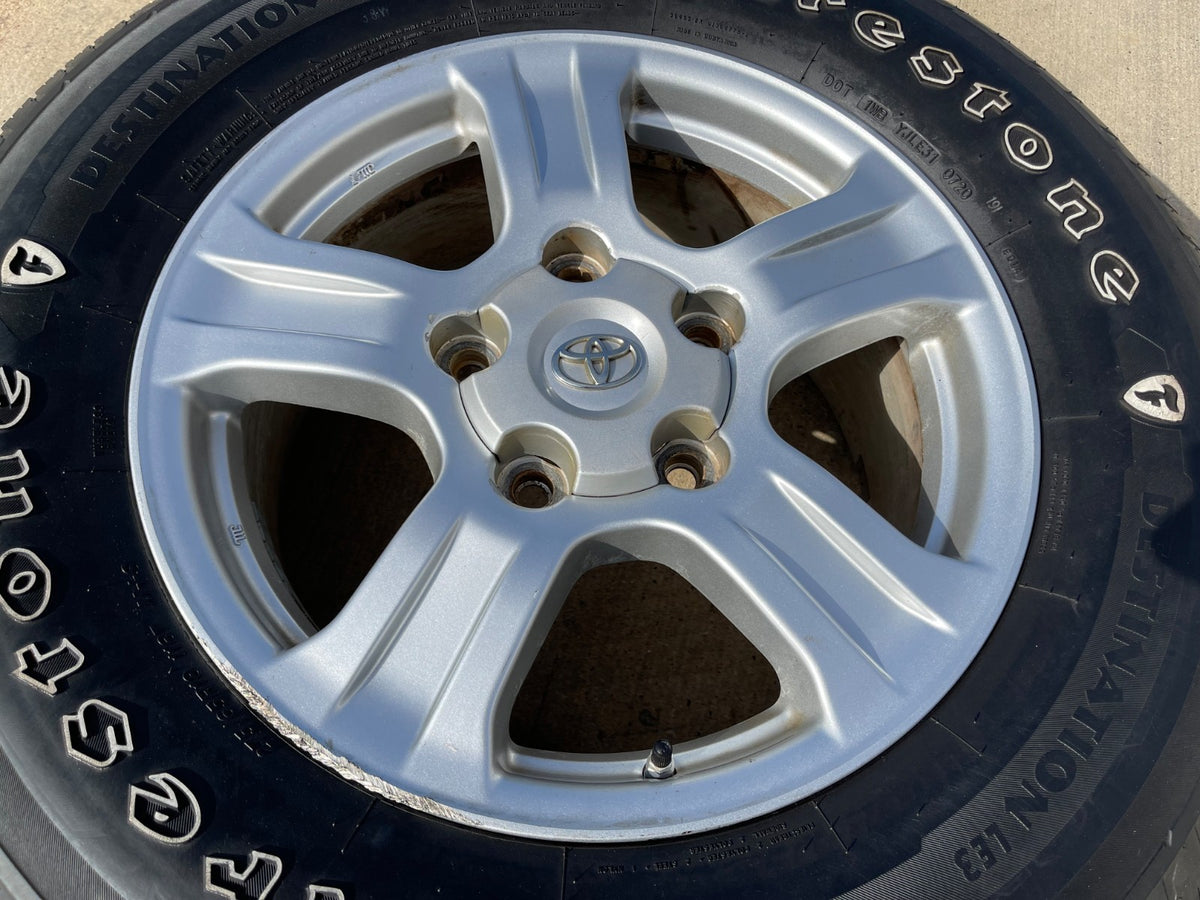 (1) 18" Toyota Tundra Sequoia TRD PRO OEM 69517 5x150 wheel rim tire