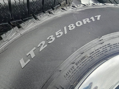 17" Chevy Silverado GMC Sierra 3500 Dually simulator rims wheels OEM 8094 NEW