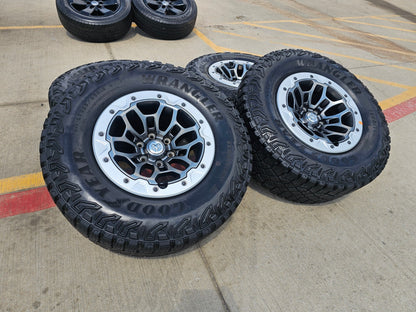 18" Dodge Ram 1500 RHO TRX Beadlock OEM wheel rim 2735 tires 2023 2024 2025 2026