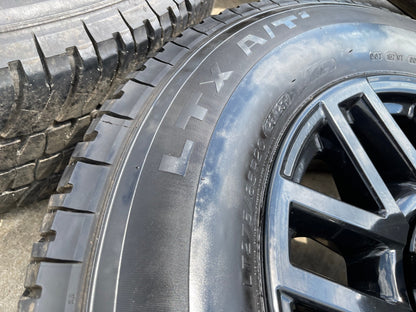 20" Ford F-250 F-350 OEM Black rims wheels 10201 tires MICHELIN