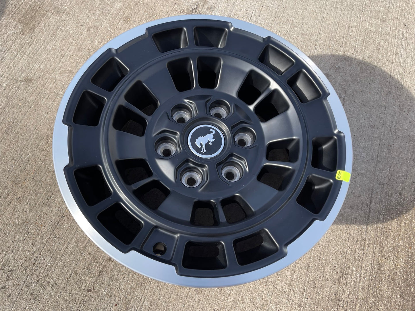 17" Ford Bronco wheel rim OEM 22025 Ranger BLACK 2023 2024 2025 2026 NEW