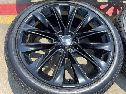 24" Cadillac Escalade V OEM ONYX wheels rims 2023 2024 2025 2026 2027 NEW