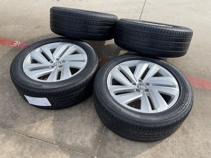 20" VW Atlas OEM wheels rims tires 70076 Audi Q7 Q8 2020 2021 2022 2023 2024