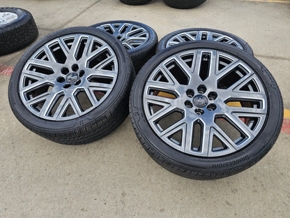 24" GMC Yukon Sierra DENALI OEM wheels rims tires 2023 2024 2025 2026 2027 NEW