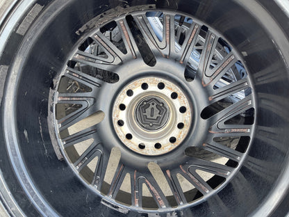 22x12 TIS 553B Chevy Silverado Ford F-150 RAM wheels rims 6x139 6x135