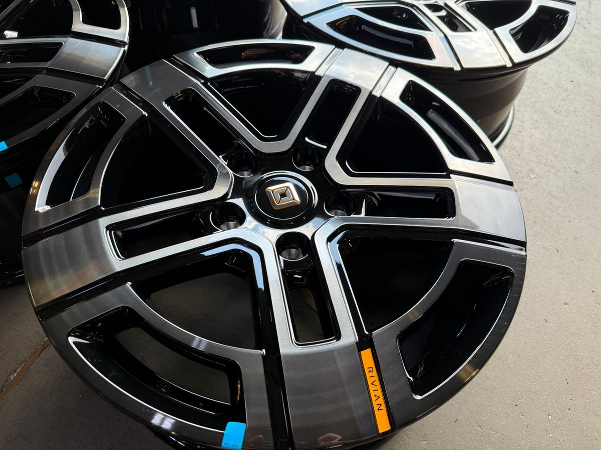 20" Rivian R1T R1S OEM wheels rims All Terrain DARK 2023 2024 2025 2026 2027 NEW