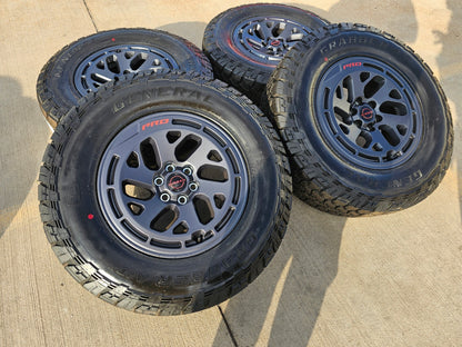 17" Nissan Frontier X-PRO OEM 62270 Desert Runner wheels rims GENERAL A/TX NEW