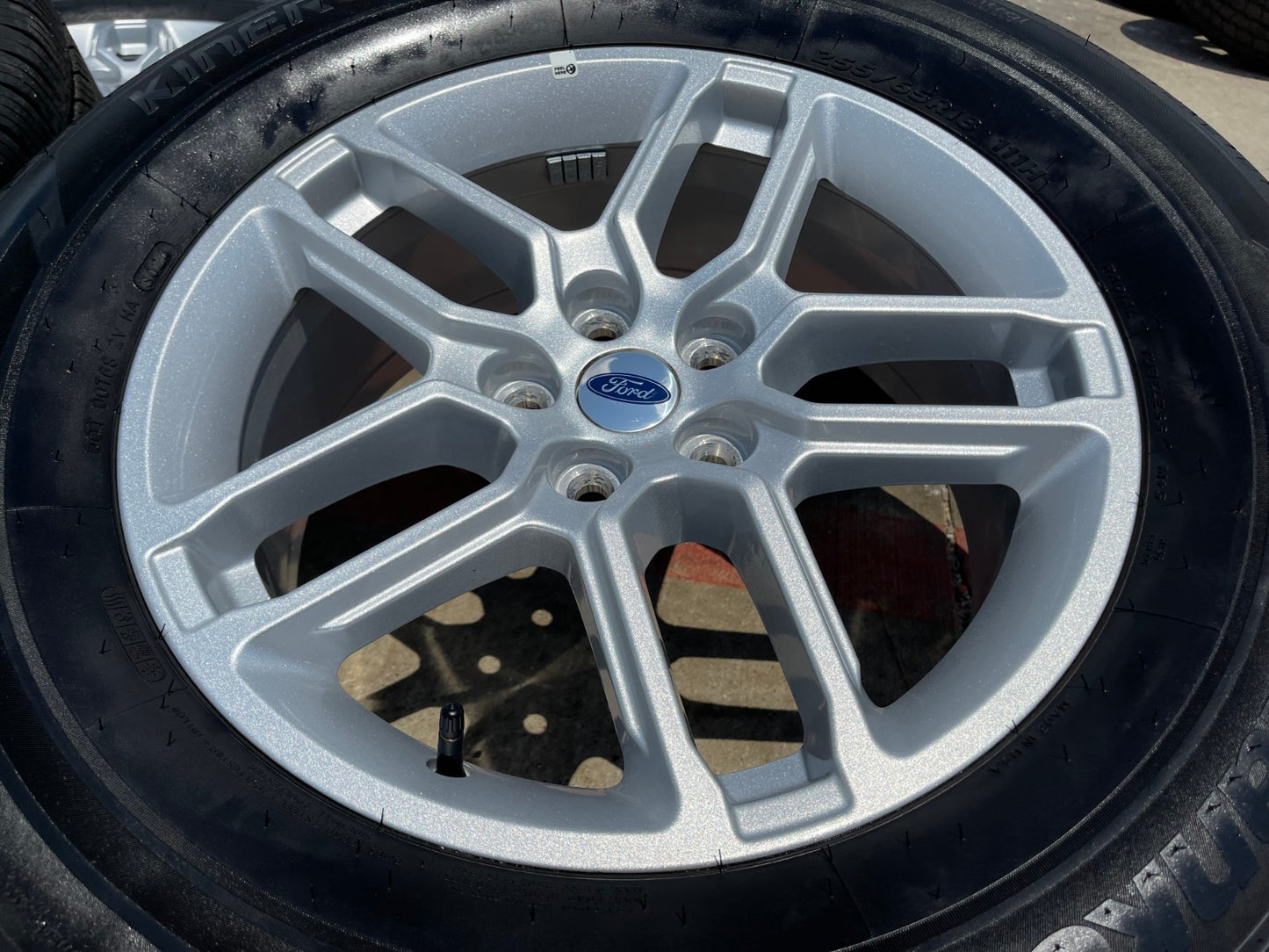 18" Ford Explorer Sport OEM rims wheels 10698 tires 2024 2025 2026 NEW