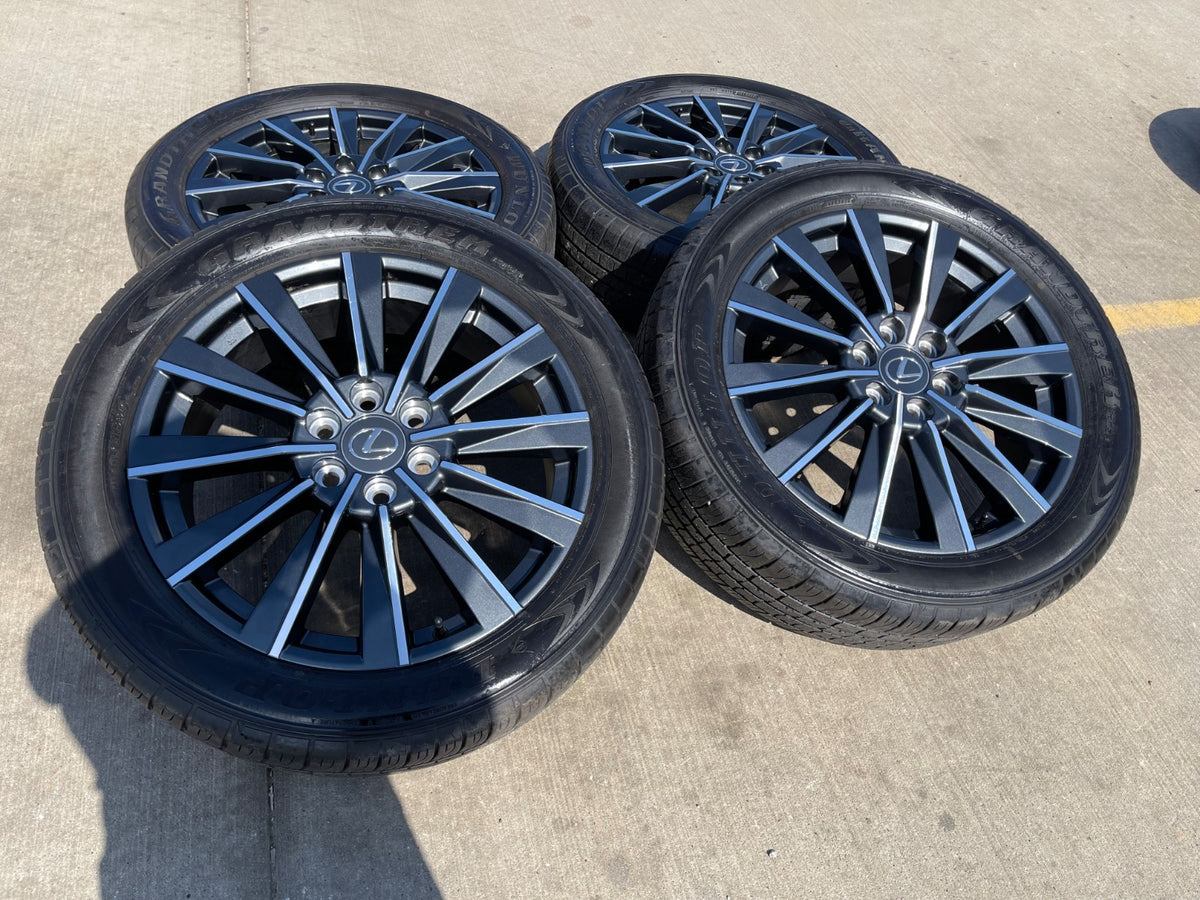 22" Lexus GX550 OEM wheels rims Toyota Land Cruiser Tundra 78519 LX600 SET NEW