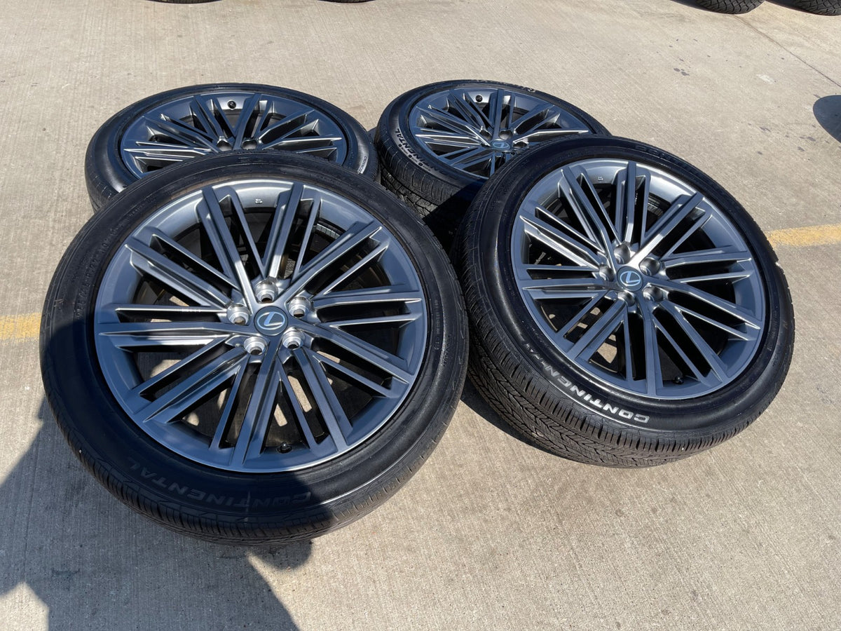 22" Lexus TX500H TX350 OEM 10575 wheels rims LS500 Grand Highlander SET 2027 NEW