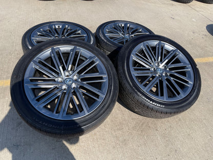 22" Lexus TX500H TX350 OEM 10575 wheels rims LS500 Grand Highlander SET 2027 NEW