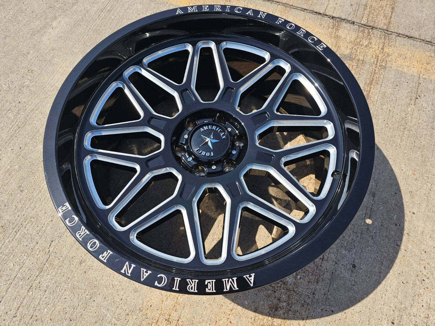(1) 22x10 22" American Force AC001 Rush Ford F-150 Expedition rim wheel -18 NEW