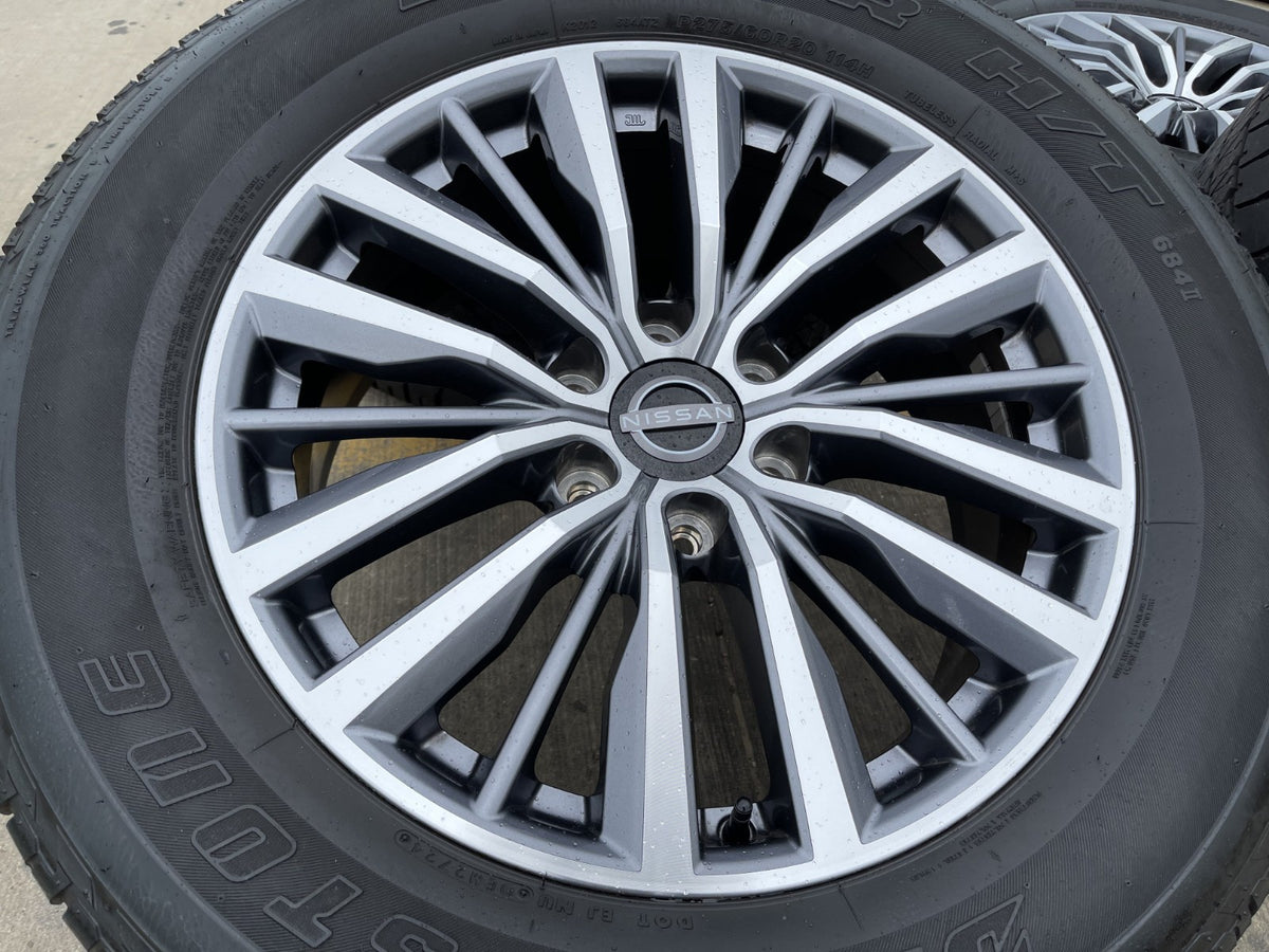 20" Nissan Titan Armada Infiniti QX80 OEM 62858 wheels rims 2024 2025 2026 SET