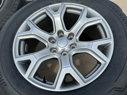 20" Dodge Ram 1500 OEM LIMITED wheels rims tires Jeep Grand Wagoneer BRIDGESTONE