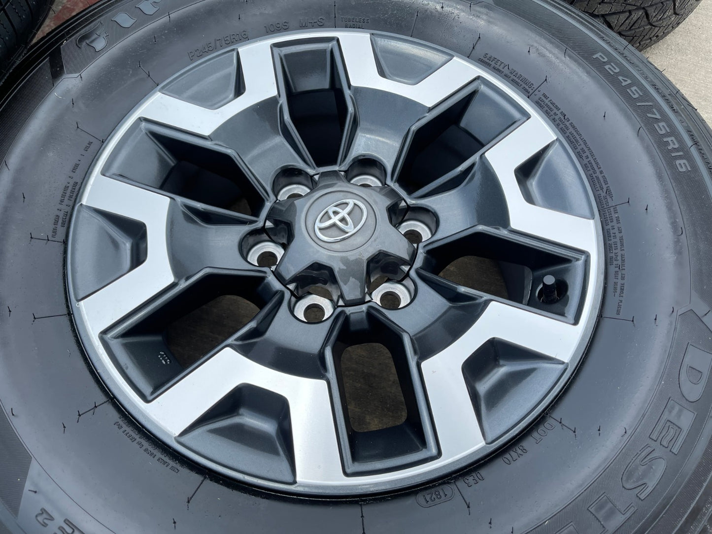 16" Toyota Tacoma TRD wheels rims SET 75189 OEM 4Runner FJ FIRESTONE