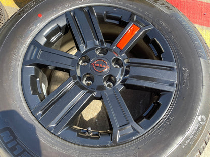 17" Nissan Rogue OEM Rock Creek wheels rims SET Pathfinder Murano MICHELIN NEW