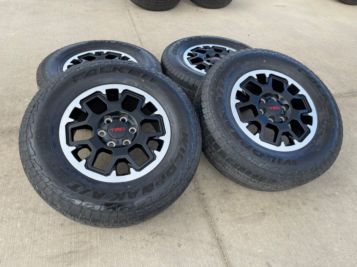 18" Toyota Tacoma 4Runner TRD OEM 94199 wheels rims 2024 2025 2026 2027 SET NEW