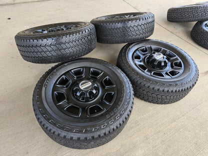 20" Ford F-250 F-350 OEM Lariat Platinum wheels rims 10486 tires 2024 2025 2026