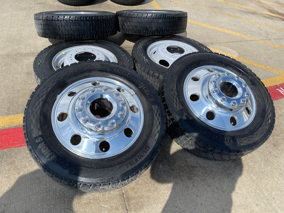 19.5" Ford F-450 Dually F-550 rims wheels RAM 4500 OEM 10x225 2026 2027 SET