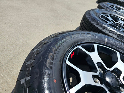 17" Jeep Wrangler Rubicon OEM 9218 wheels rims Gladiator NEXEN NEW