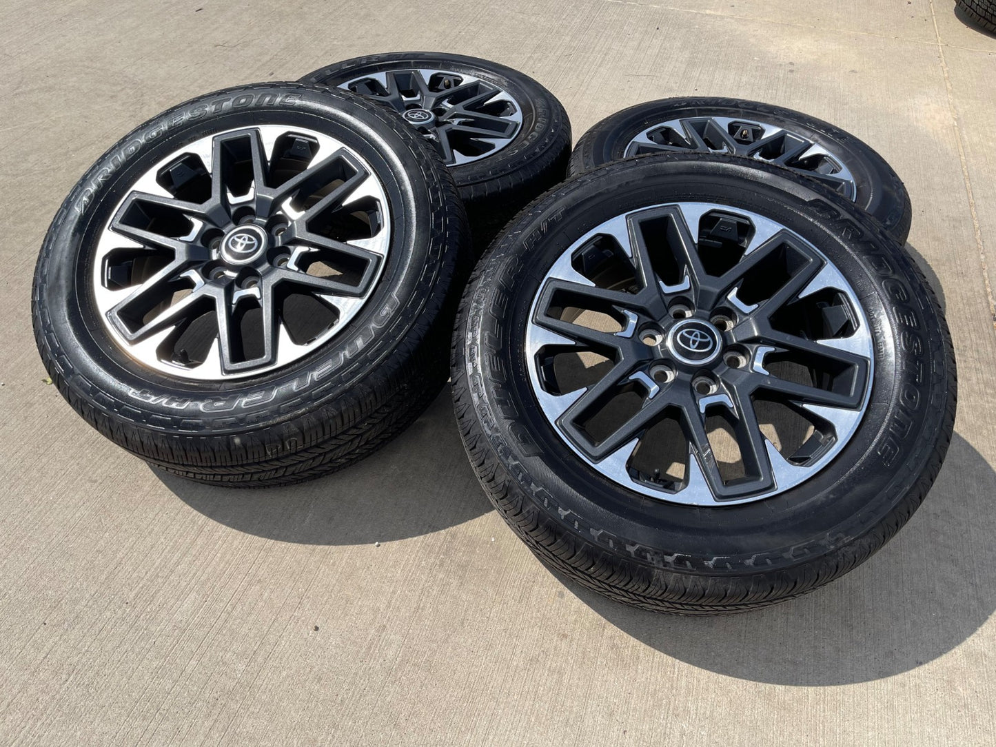 20" Toyota Tundra TRD wheels rims OEM TSS # 75276 95295 Sequoia SET 2025 2026